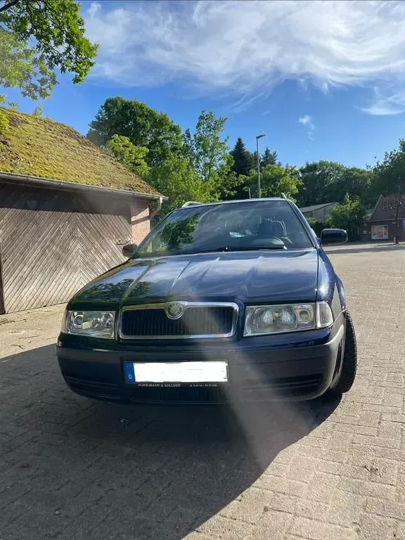 Gebraucht Skoda Octavia Elegance 110 PS (80 kW) 2003 Blau Kombi