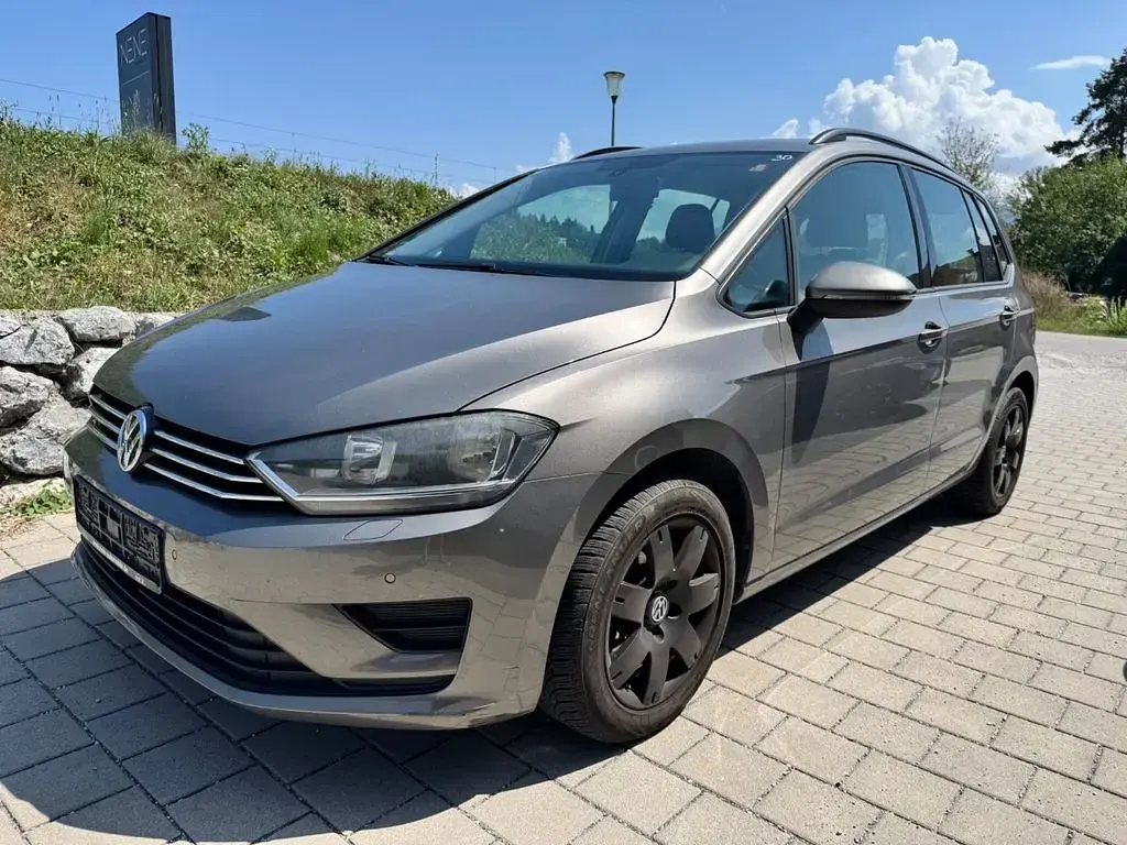 Gebraucht VW Golf Sportsvan 110 PS (80 kW) 2014 Silber Van / Kleinbus