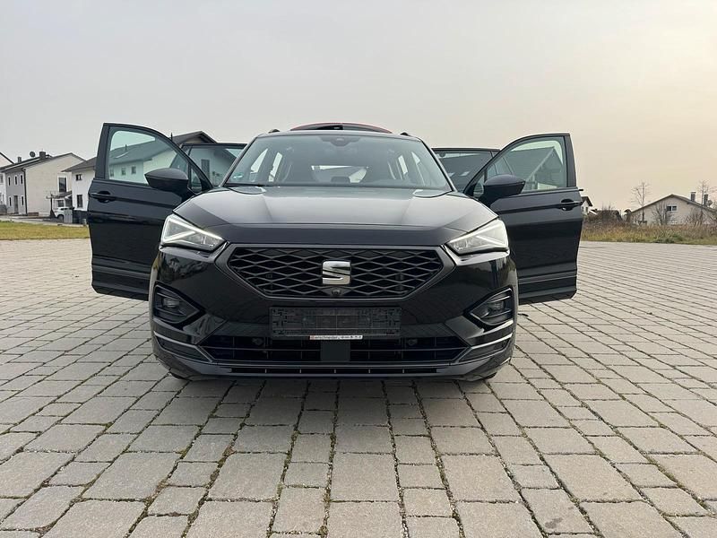 Schwarz Gebraucht 2021 Seat Tarraco FR SUV | 24.000 € (Superpreis) - Bild 1/4