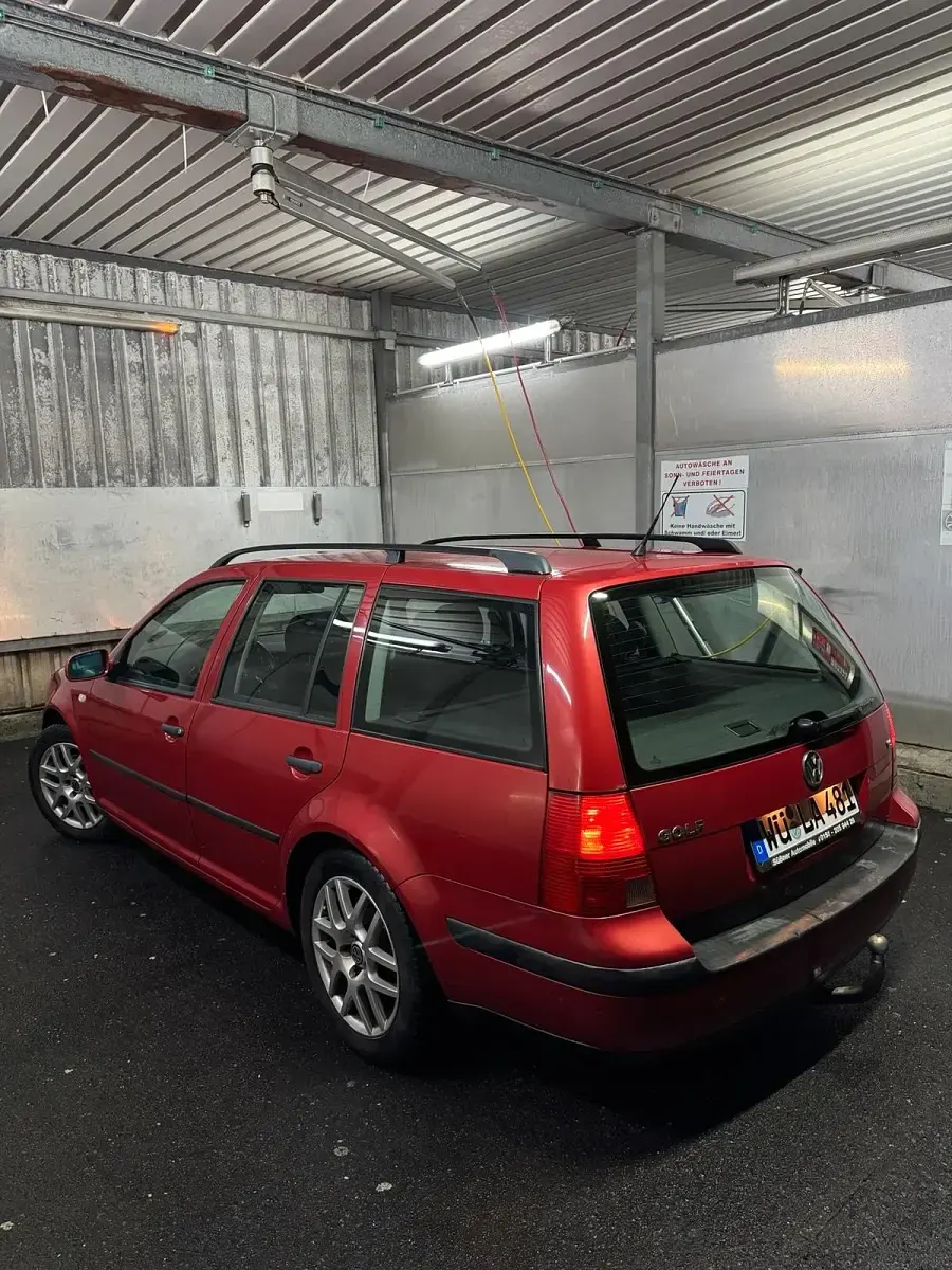 Gebraucht VW Golf IV 105 PS (77 kW) 2001 Rot Kombi