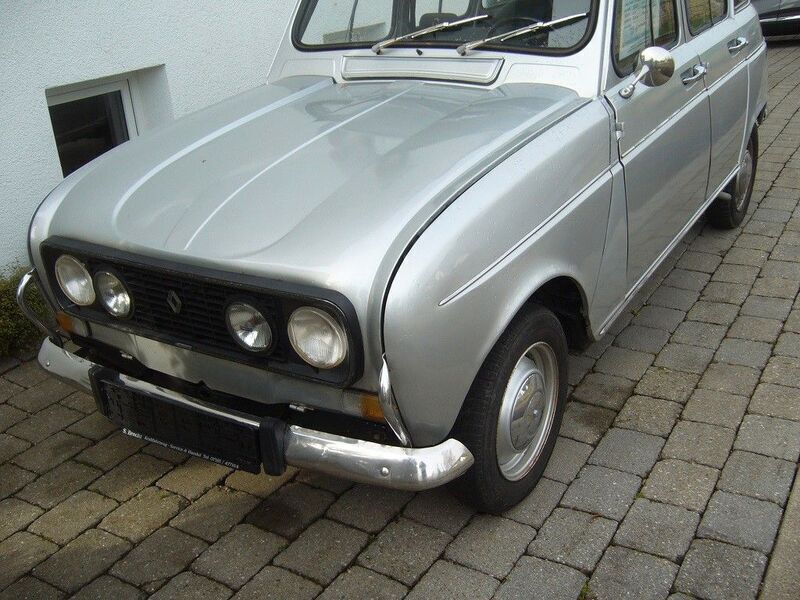 Silber Gebraucht 1977 Renault R4 Kleinwagen | 5.100 € - Bild 1/4