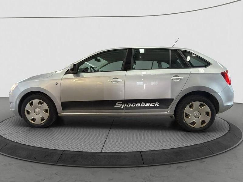 Gebraucht Skoda Rapid Ambition 86 PS (63 kW) 2014 Brilliantsilber metallic (metallic) Limousine