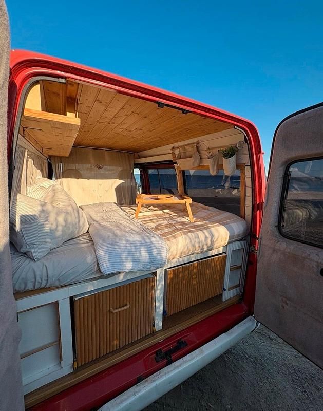 Gebraucht Ford Transit 1995 Rot Van / Kleinbus