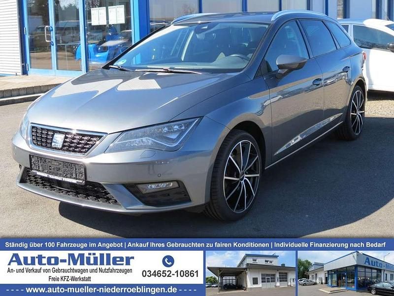 "pirineos" grau Gebraucht 2017 Seat Leon Business Kombi | 12.450 € (Etwas zu teuer) - Bild 1/4