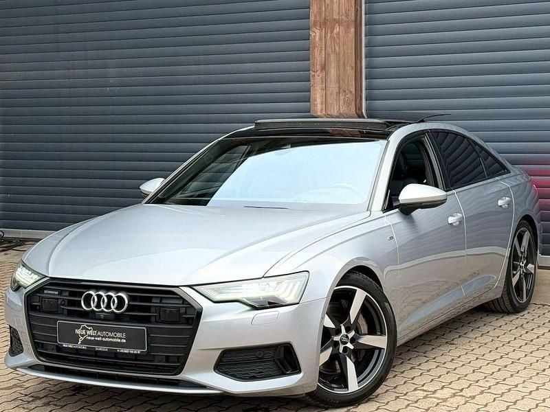 Silber Gebraucht 2019 Audi A6 S-Line Limousine | 29.590 € (Superpreis) - Bild 1/4