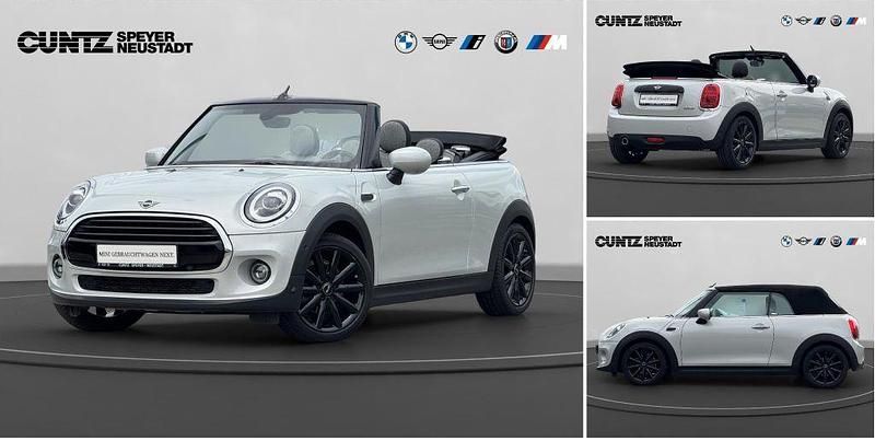 White silver Gebraucht 2020 Mini Cooper Cabriolet Chili Cabrio | 20.770 € (Etwas zu teuer) - Bild 1/4