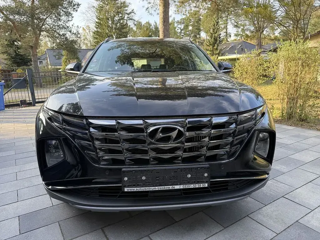 Gebraucht Hyundai Tucson Blackline 150 PS (110 kW) 2021 Schwarz SUV