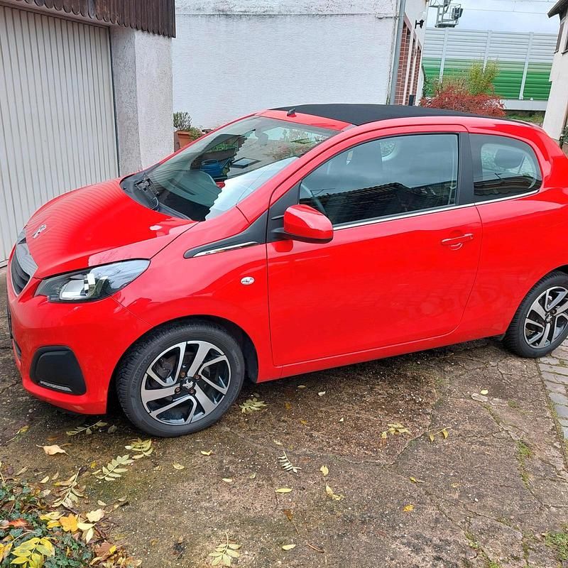 Rot Gebraucht 2016 Peugeot 108 Kleinwagen | 5.300 € (Fairer Preis) - Bild 1/4