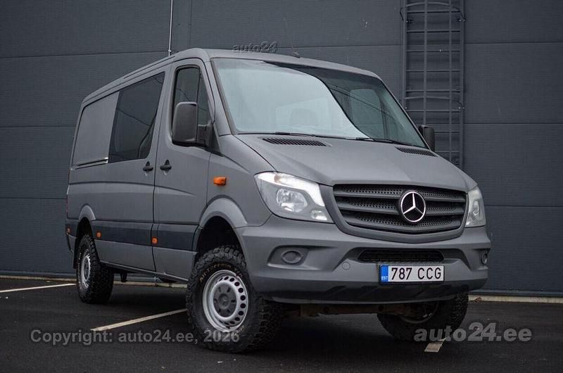 Gebraucht Mercedes Sprinter 129 PS (94 kW) 2014 Grau Van