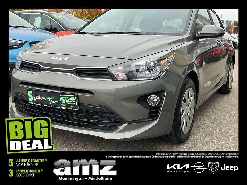 (urg) urbangrün met. Gebraucht 2022 Kia Rio Edition 7 Kleinwagen | 12.980 € (Fairer Preis) - Bild 1/4