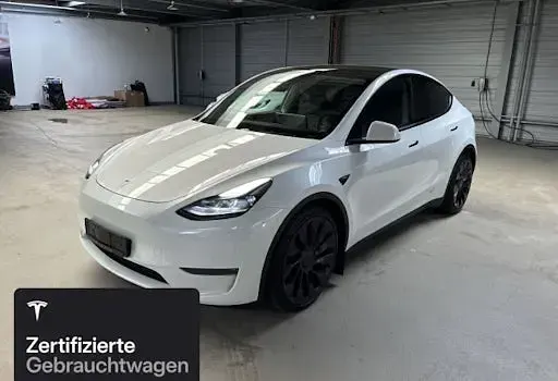 Gebraucht Tesla Model Y Performance 321 kW (437 PS) 2022 Weiß SUV