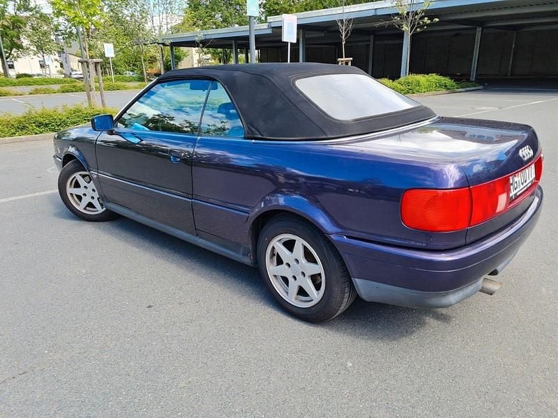 Gebraucht Audi Cabriolet 116 PS (85 kW) 1995 Blau Cabrio