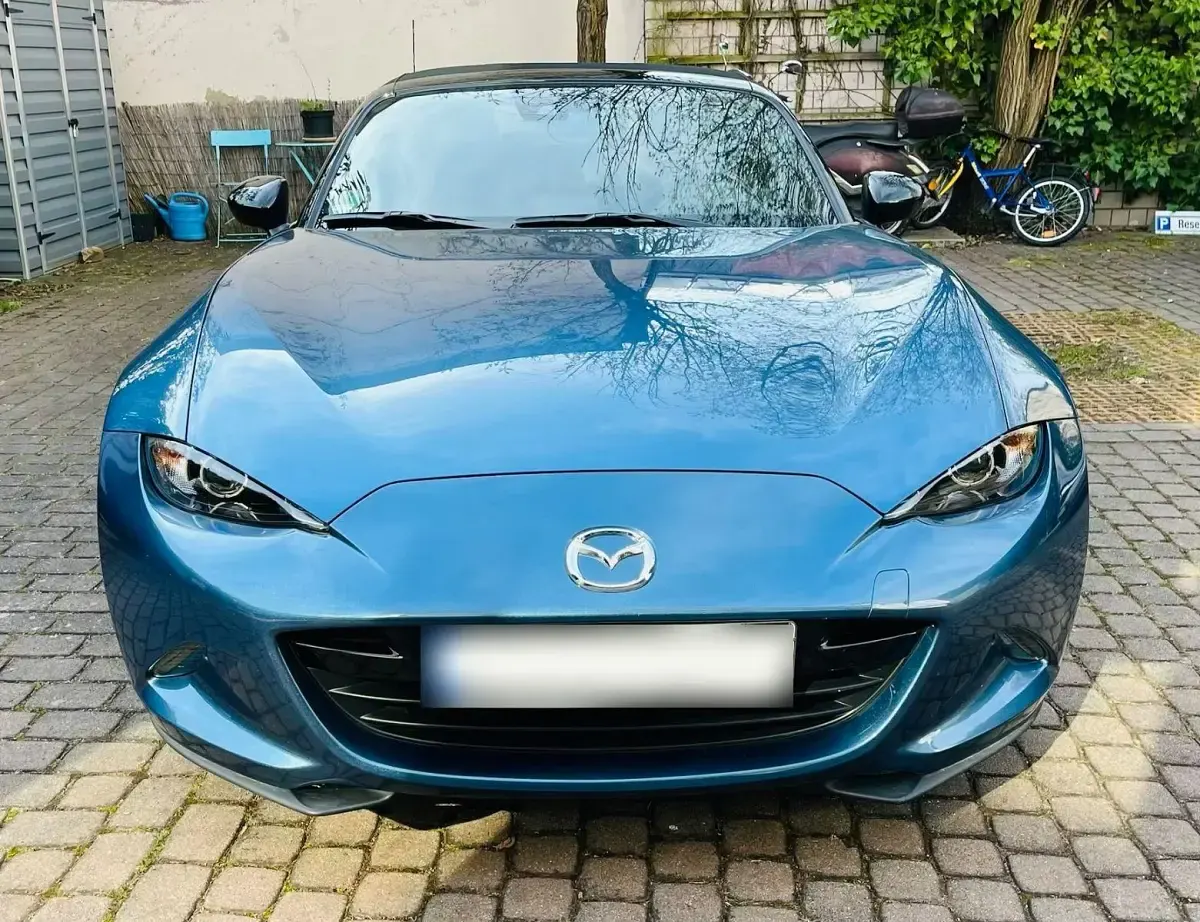 Gebraucht Mazda MX5 Exclusive-Line 132 PS (97 kW) 2019 Blau Cabrio