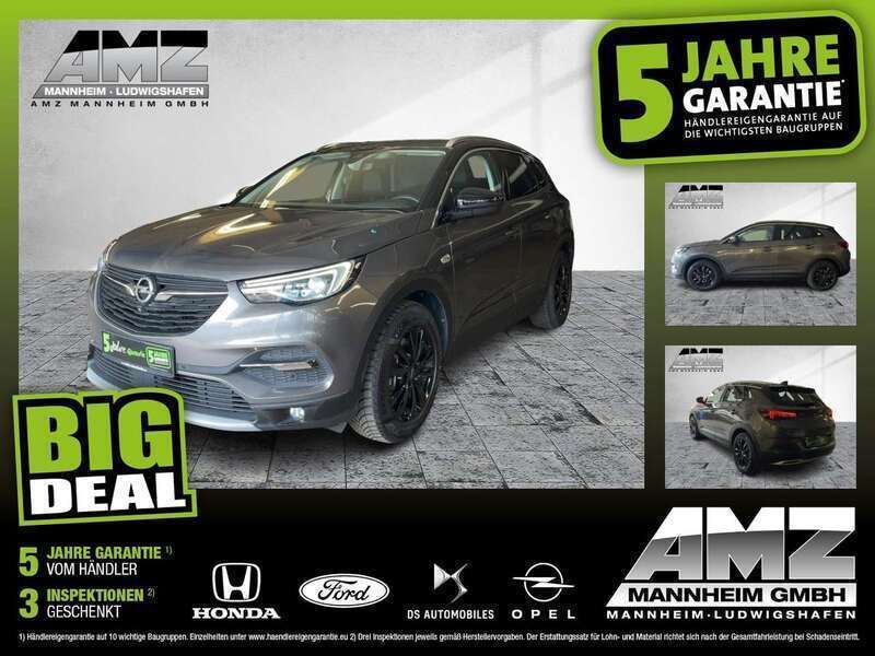 Mondstein grau/e:vulkan grau Gebraucht 2021 Opel Grandland X Ultimate SUV | 24.990 € (Fairer Preis) - Bild 1/4