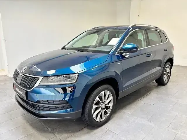 Gebraucht Skoda Karoq Clever 110 PS (80 kW) 2022 Blau SUV