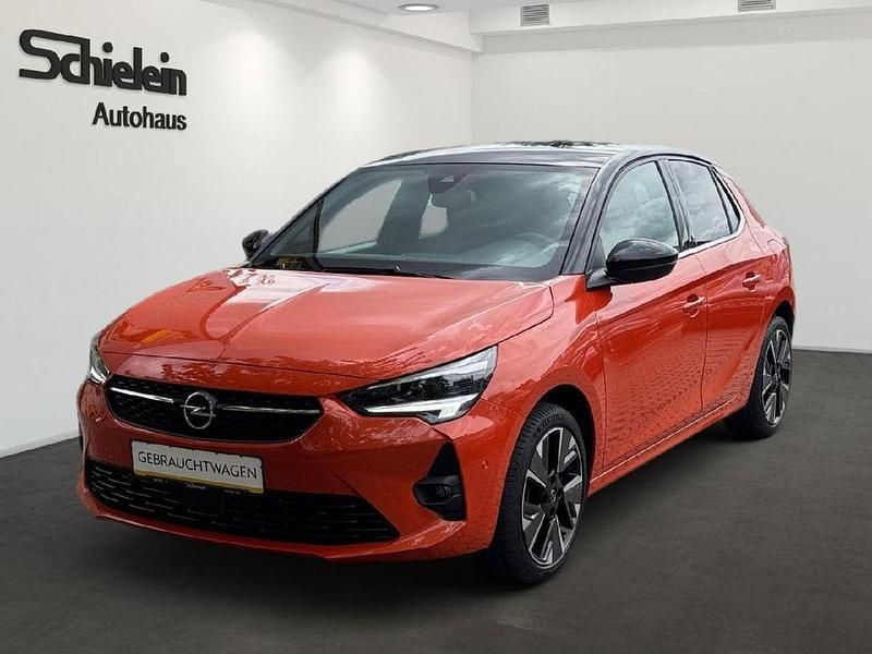 Power orange Gebraucht 2022 Opel Corsa-e Ultimate Kleinwagen | 15.950 € (Fairer Preis) - Bild 1/4