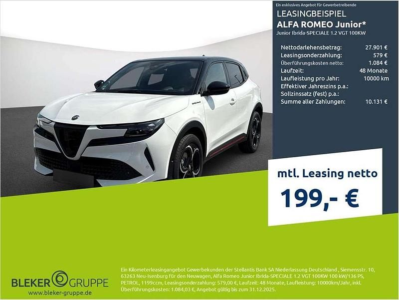 Bianco sempione, uni Neu 2025 Alfa Romeo GT Junior Edizione Speciale SUV | 28.280 € (Guter Preis) - Bild 1/3