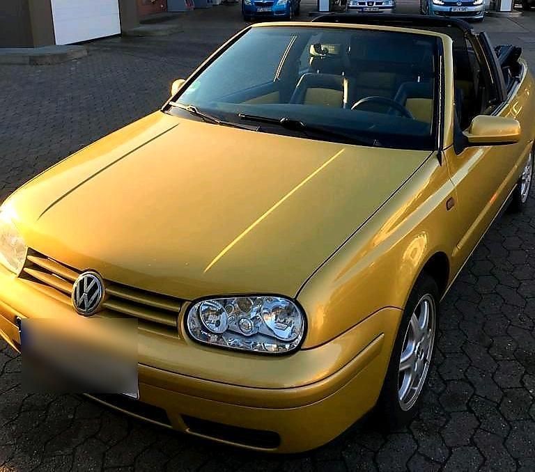 Gebraucht VW Golf Cabriolet Conceptline 110 PS (80 kW) 1998 Gold Cabrio
