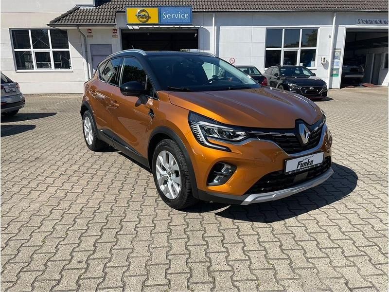 Orange epy+schwarz gne Gebraucht 2020 Renault Captur Intens SUV | 14.790 € (Guter Preis) - Bild 1/4