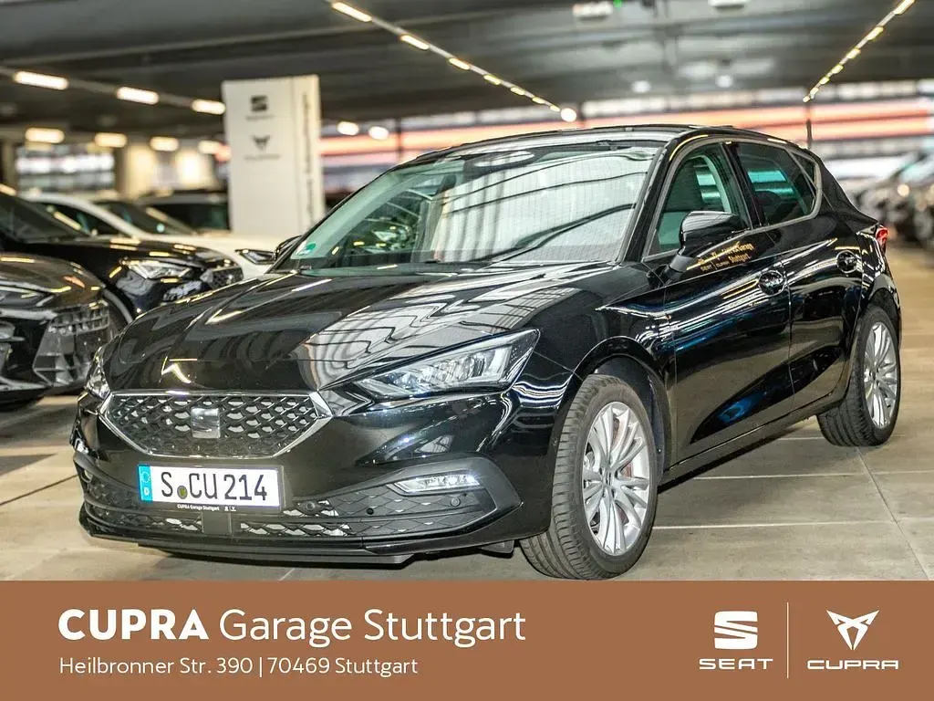 Gebraucht Seat Leon Style 110 PS (80 kW) 2024 Midnight schwarz metallic Limousine