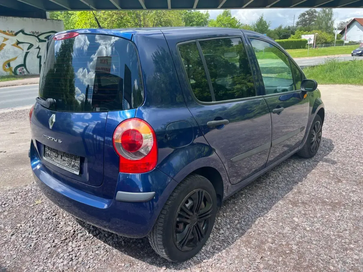 Occasion Renault Modus 75 ch (55 kW) 2004 Bleue Monospace