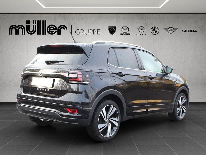 Gebraucht VW T-Cross Style 95 PS (69 kW) 2019 Deep black perleffekt (metallic) SUV