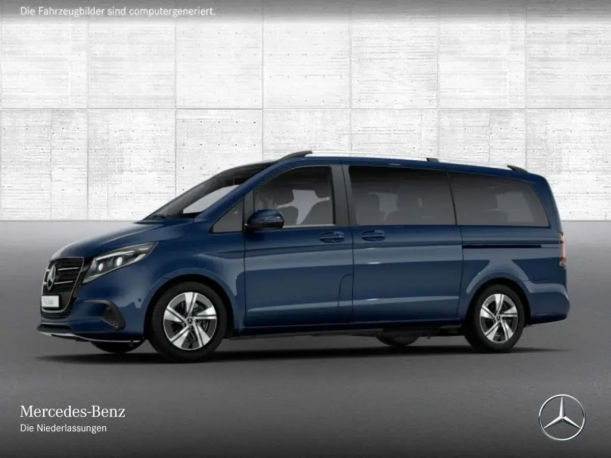 Gebraucht Mercedes V220 Style 163 PS (119 kW) 2025 Blau Van / Kleinbus