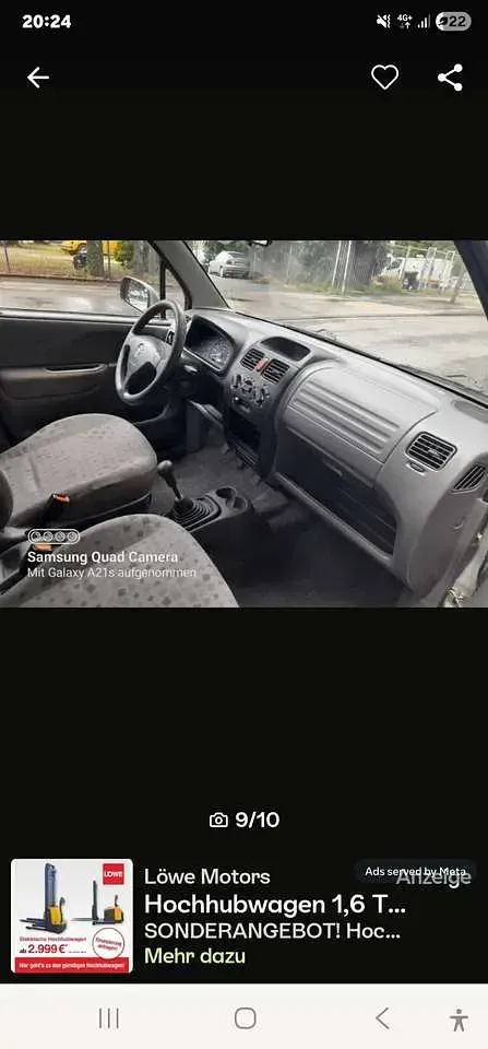 Gebraucht Opel Agila 58 PS (42 kW) 2001 Van / Kleinbus