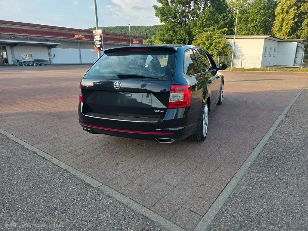 Gebraucht Skoda Octavia RS 220 PS (161 kW) 2014 Schwarz Kombi