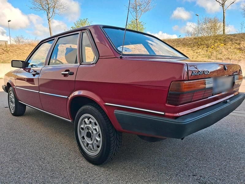 Usata Audi 80 75 CV (55 kW) 1981 Rosso Berlina