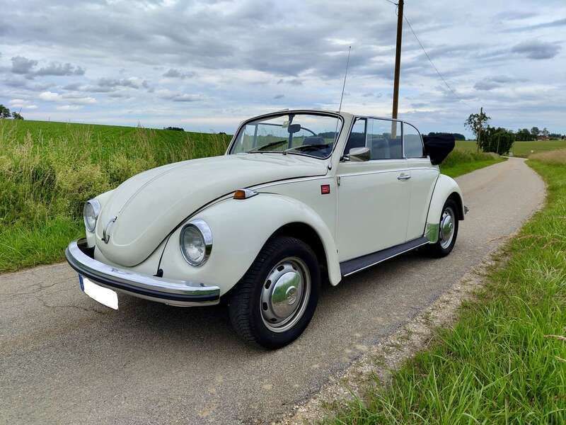 Weiß Gebraucht 1971 VW Käfer Cabrio | 23.000 € - Bild 1/4