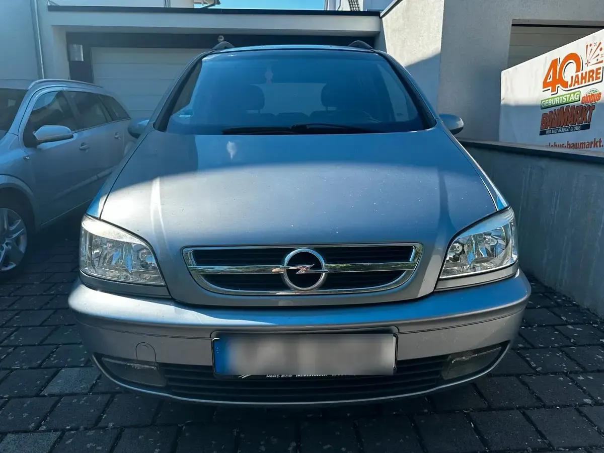 Gebraucht Opel Zafira 125 PS (91 kW) 2005 Grau Van / Kleinbus