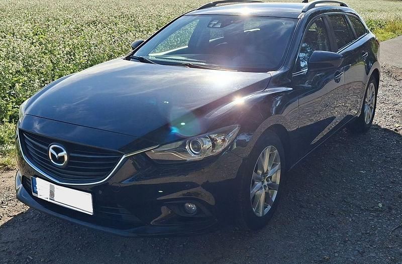 Schwarz Gebraucht 2013 Mazda 6 Center-Line Limousine | 9.499 € (Guter Preis) - Bild 1/4