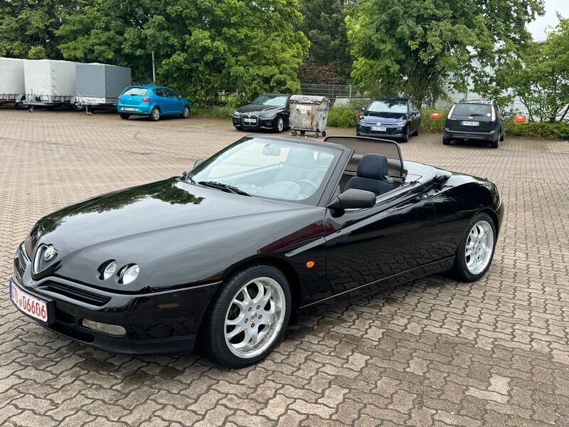 Schwarz Gebraucht 1999 Alfa Romeo Spider Cabrio | 4.999 € (Superpreis) - Bild 1/4