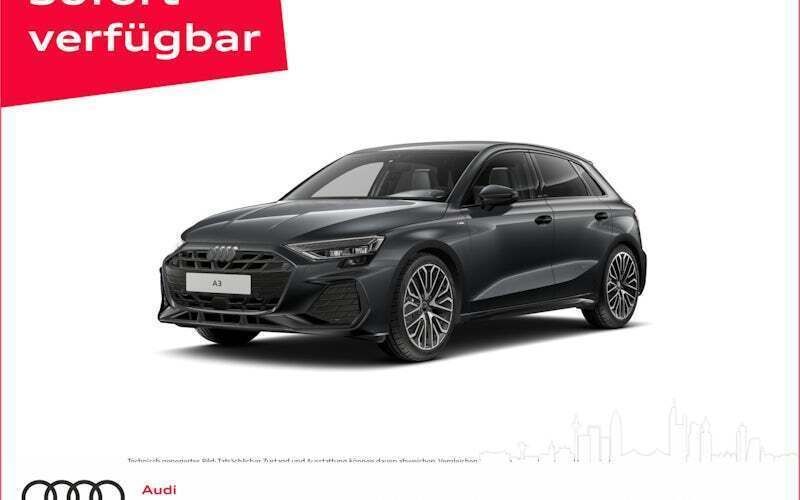 Grau Neu 2025 Audi A3 Sportback S-Line Limousine | 43.480 € (Fairer Preis) - Bild 1/4