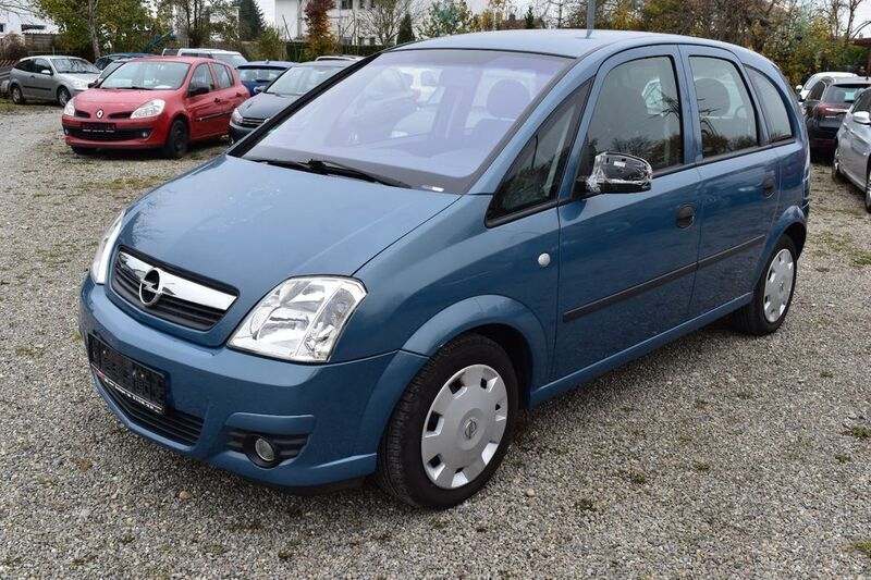 Blau Gebraucht 2009 Opel Meriva Selection Van / Kleinbus | 2.190 € (Guter Preis) - Bild 1/4