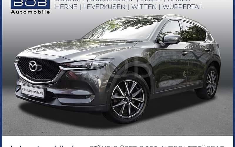 Machine gray (grau) Gebraucht 2019 Mazda CX-5 Sports-Line SUV | 22.444 € (Fairer Preis) - Bild 1/4