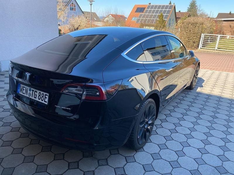 Gebraucht Tesla Model 3 Long Range AWD 347 kW (473 PS) 2019 Schwarz Limousine
