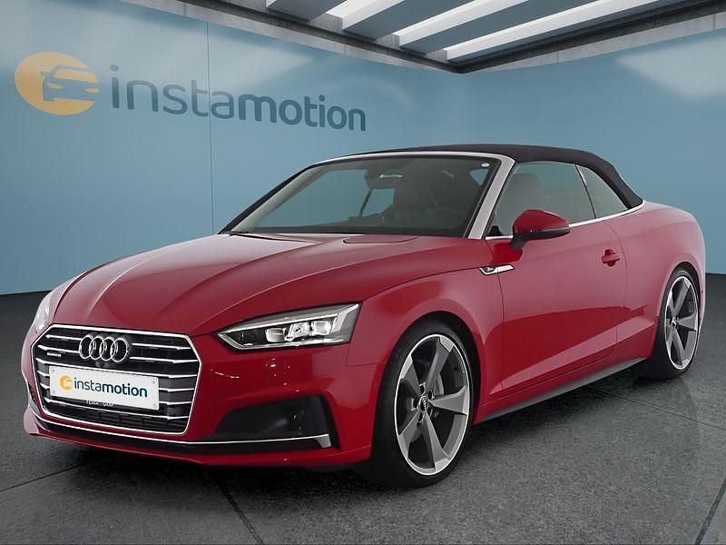 Rot Gebraucht 2019 Audi A5 Cabriolet Cabrio | 37.699 € (Etwas zu teuer) - Bild 1/4