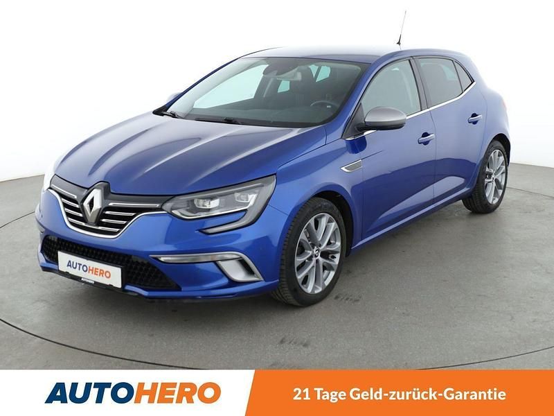 Blau Gebraucht 2016 Renault Mégane GT Line GT-Line Limousine | 11.290 € (Fairer Preis) - Bild 1/3