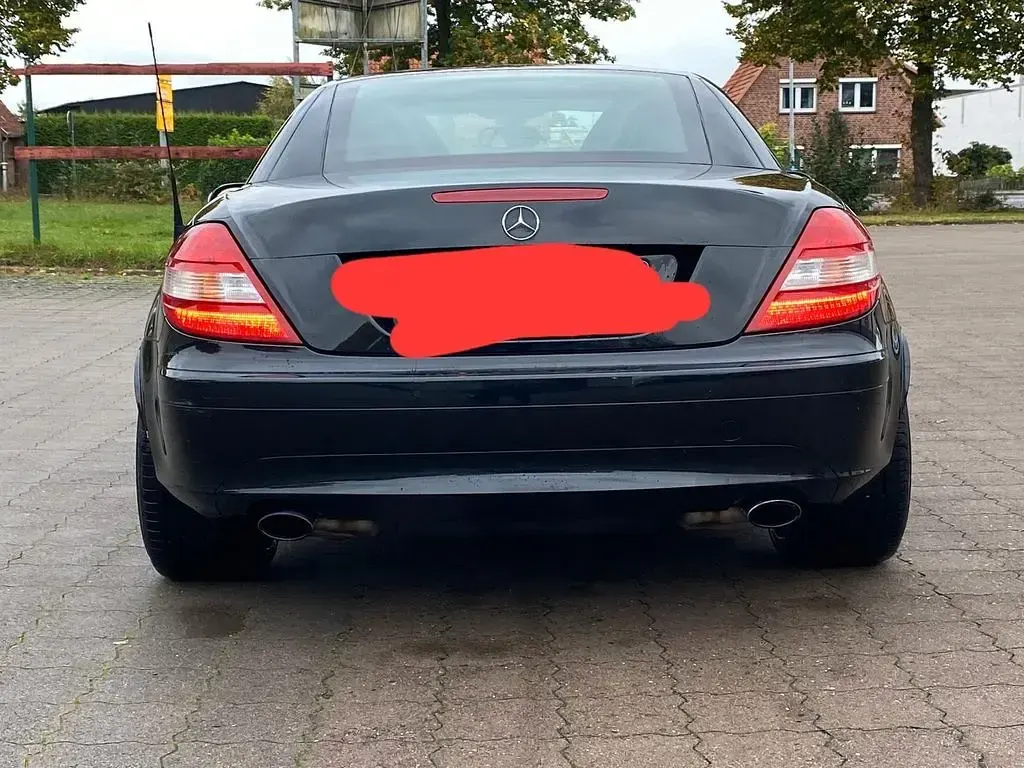 Gebraucht Mercedes SLK350 272 PS (200 kW) 2005 Schwarz Cabrio