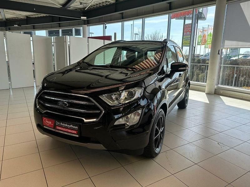 Schwarz Gebraucht 2021 Ford Ecosport Titanium SUV | 16.470 € (Fairer Preis) - Bild 1/4