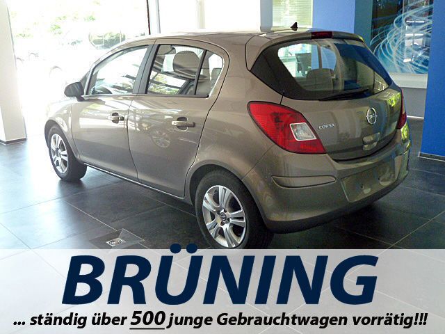 Gebraucht Opel Corsa Selective 101 PS (74 kW) 2013 Grau metallic Kleinwagen