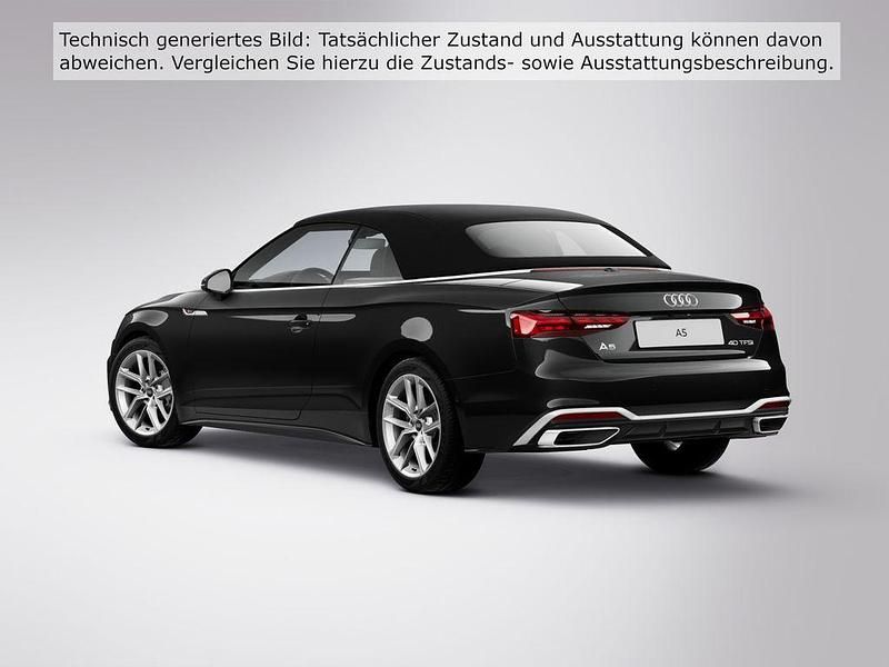 Gebraucht Audi A5 Cabriolet S-Line 204 PS (150 kW) 2023 Schwarz (mythosschwarz metallic) Cabrio