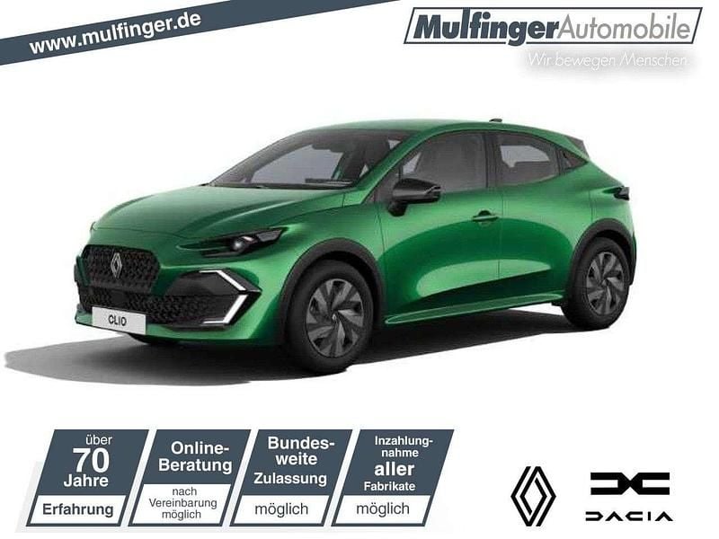 Neu Renault Clio V Evolution 158 PS (116 kW) 2026 Absolutgrün Kleinwagen