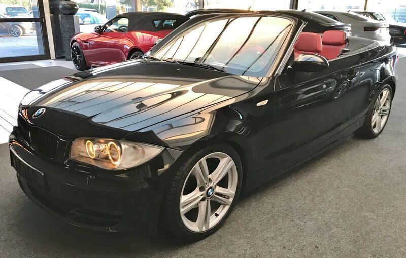 Schwarz Gebraucht 2009 BMW 125 Cabriolet Performance Cabrio | 12.990 € (Fairer Preis) - Bild 1/4