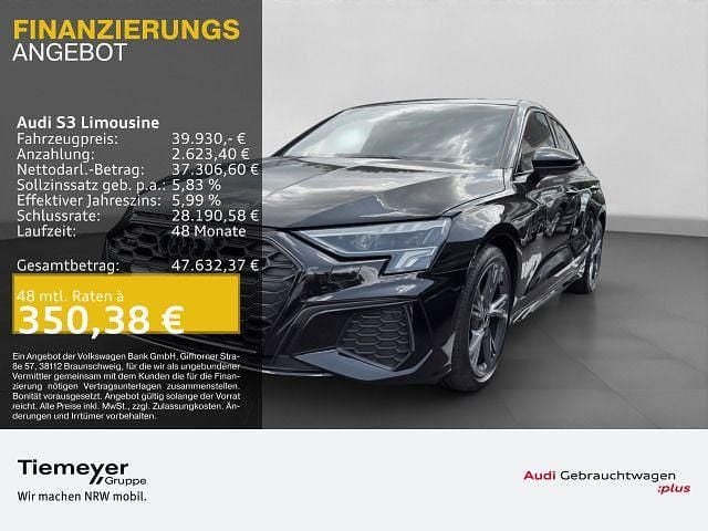 Schwarz Gebraucht 2024 Audi S3 Business Limousine | 39.930 € (Guter Preis) - Bild 1/4