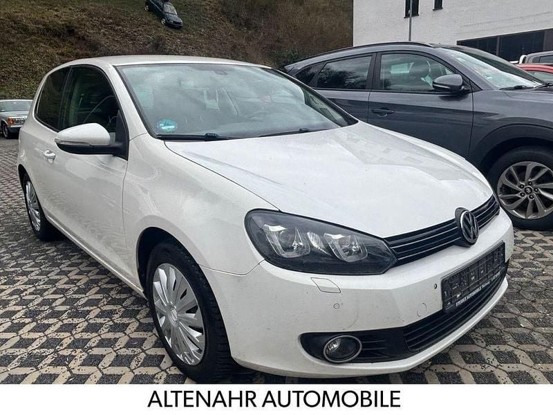 Gebraucht VW Golf VI Highline 122 PS (89 kW) 2009 Weiß Kleinwagen