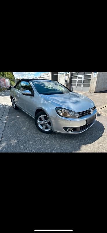 Silber Gebraucht 2012 VW Golf Cabriolet Cabrio | 4.999 € (Superpreis) - Bild 1/4