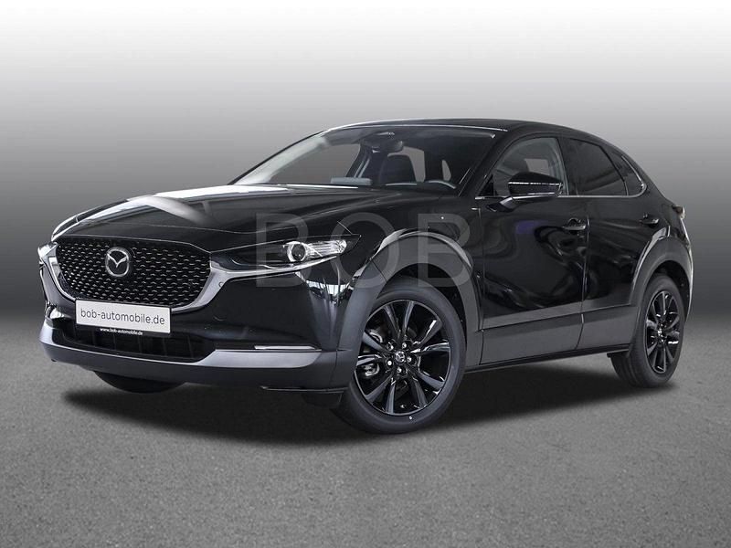 Jet black (schwarz) Gebraucht 2025 Mazda CX-30 Homura-Line SUV | 26.444 € (Guter Preis) - Bild 1/3
